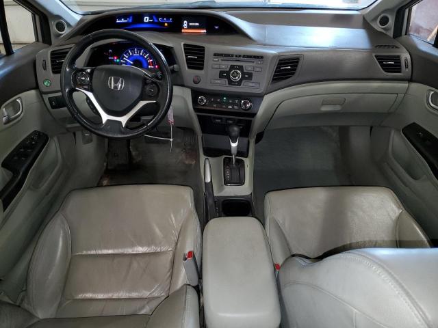 19XFB2F9XCE312070 - 2012 HONDA CIVIC EXL ვერცხლისფერი ფოტო 8