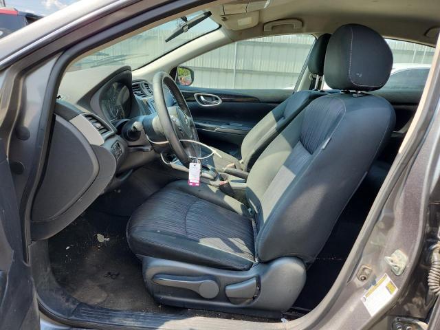3N1AB7AP7KY378685 - 2019 NISSAN SENTRA S GRAY photo 7