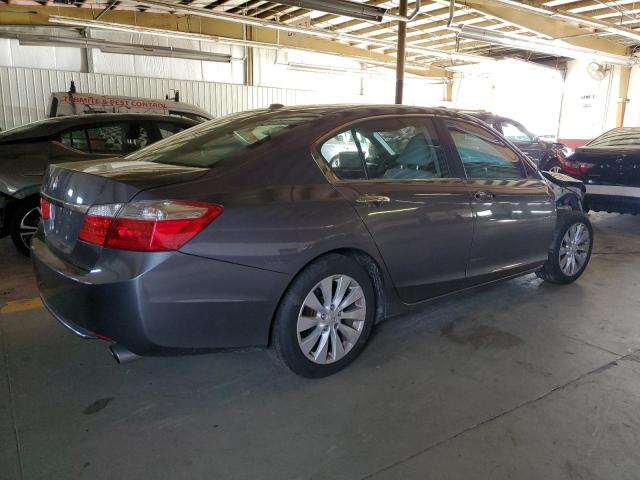 1HGCR2F84EA228534 - 2014 HONDA ACCORD EXL GRAY photo 3