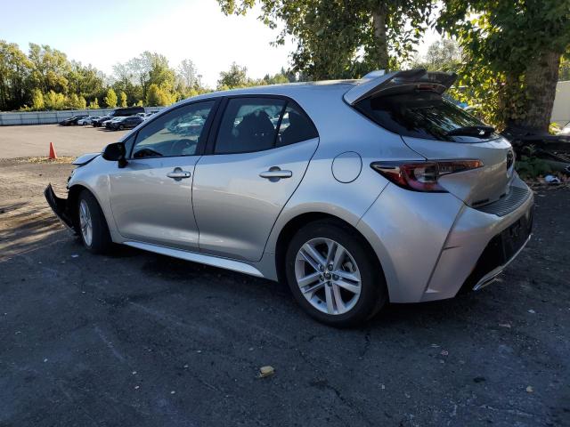 JTNK4RBE4K3068342 - 2019 TOYOTA COROLLA SE Silber Foto 2