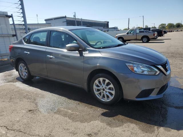 3N1AB7AP6JL634729 - 2018 NISSAN SENTRA S GRAY photo 4