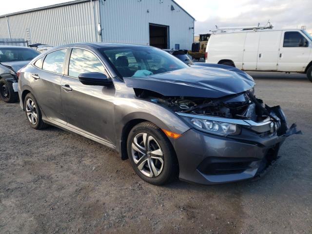 2HGFC2F54GH034028 - 2016 HONDA CIVIC LX GRAY photo 4