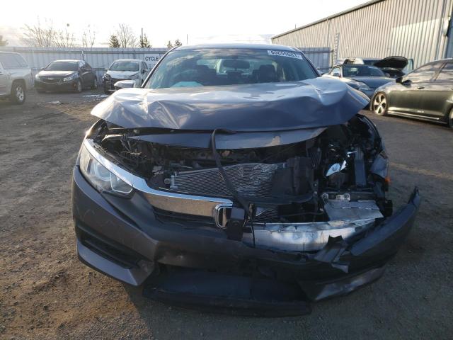 2HGFC2F54GH034028 - 2016 HONDA CIVIC LX GRAY photo 5