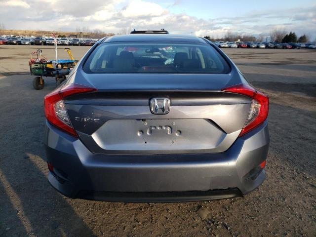 2HGFC2F54GH034028 - 2016 HONDA CIVIC LX GRAY photo 6