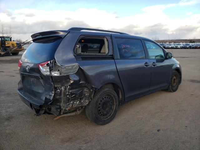 5TDKA3DC5BS004847 - 2011 TOYOTA SIENNA BASE GRAY photo 3