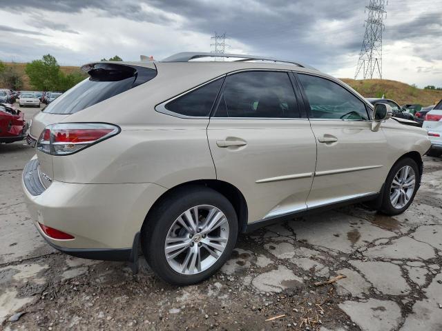 2T2BK1BA8FC313113 - 2015 LEXUS RX 350 BASE GOLD photo 3