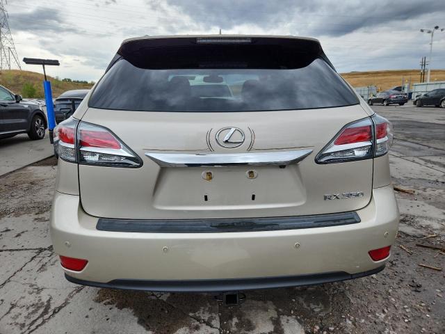 2T2BK1BA8FC313113 - 2015 LEXUS RX 350 BASE GOLD photo 6
