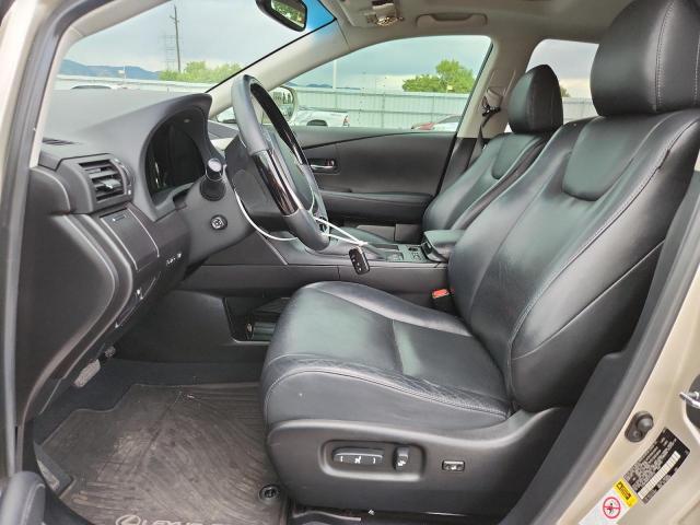 2T2BK1BA8FC313113 - 2015 LEXUS RX 350 BASE GOLD photo 7