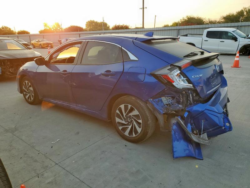 SHHFK7H35KU212780 - 2019 HONDA CIVIC LX Niebieski zdjęcie 2