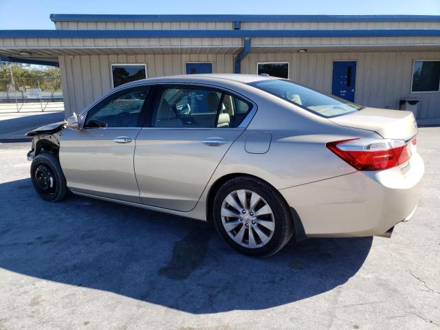 1HGCR3F88DA036716 - 2013 HONDA ACCORD EXL GOLD photo 2