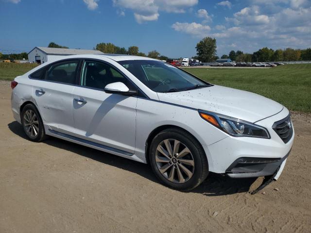 5NPE34AF0GH341807 - 2016 HYUNDAI SONATA SPORT WHITE photo 4