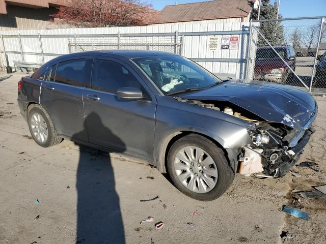 1C3CCBAB9CN330621 - 2012 CHRYSLER 200 LX SILVER photo 4