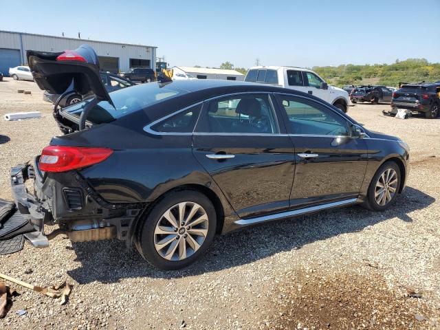 5NPE34AFXHH561733 - 2017 HYUNDAI SONATA SPORT BLACK photo 3