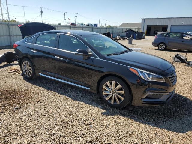 5NPE34AFXHH561733 - 2017 HYUNDAI SONATA SPORT BLACK photo 4