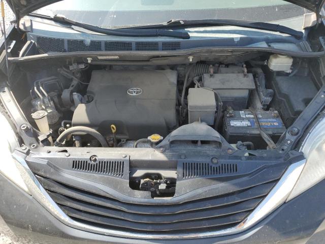 5TDKK3DC3DS339931 - 2013 TOYOTA SIENNA LE BLACK photo 12