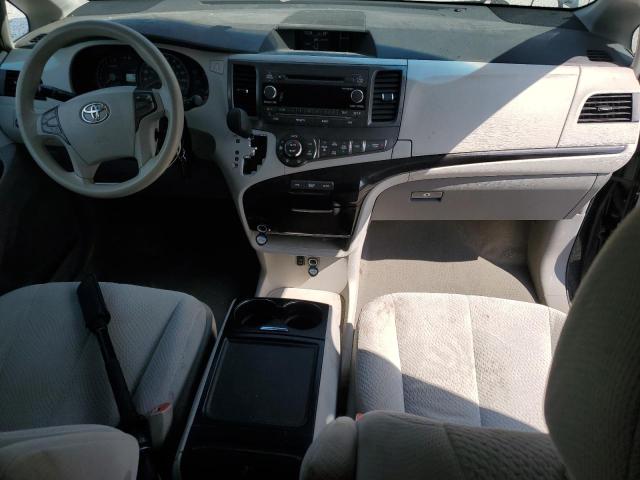 5TDKK3DC3DS339931 - 2013 TOYOTA SIENNA LE BLACK photo 8