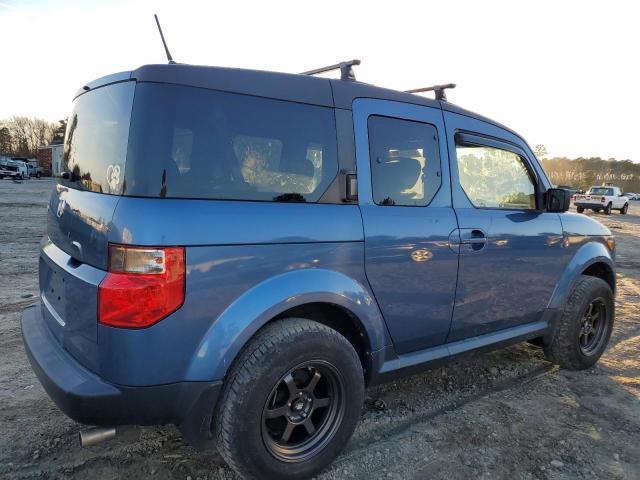 5J6YH177X6L001405 - 2006 HONDA ELEMENT EX BLUE photo 3