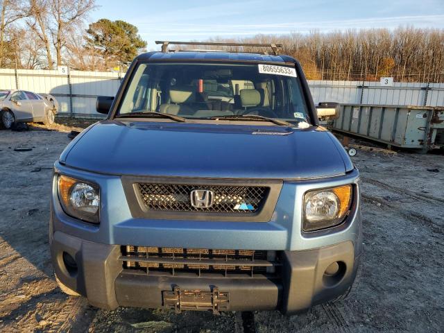 5J6YH177X6L001405 - 2006 HONDA ELEMENT EX BLUE photo 5