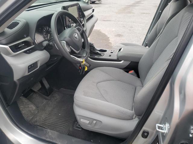 5TDKDRAH7PS526915 - 2023 TOYOTA HIGHLANDER L SILVER photo 7