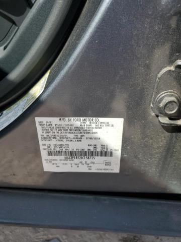 MAJ3P1RE2JC158715 - 2018 FORD ECOSPORT S Մոխրագույն լուսանկար 13