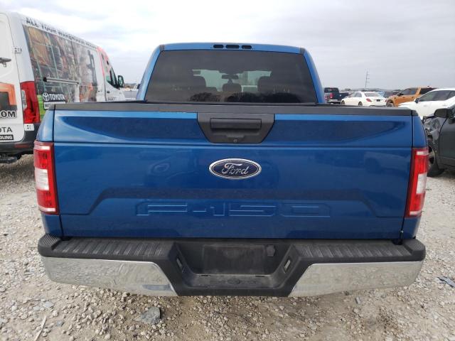 1FTEW1CBXJKF16024 - 2018 FORD F150 SUPERCREW BLUE photo 6