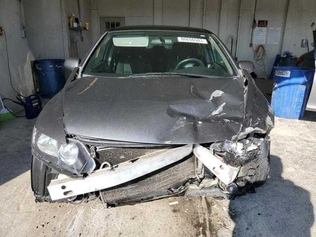 2HGFA1F61AH316059 - 2010 HONDA CIVIC LX-S Մոխրագույն լուսանկար 5