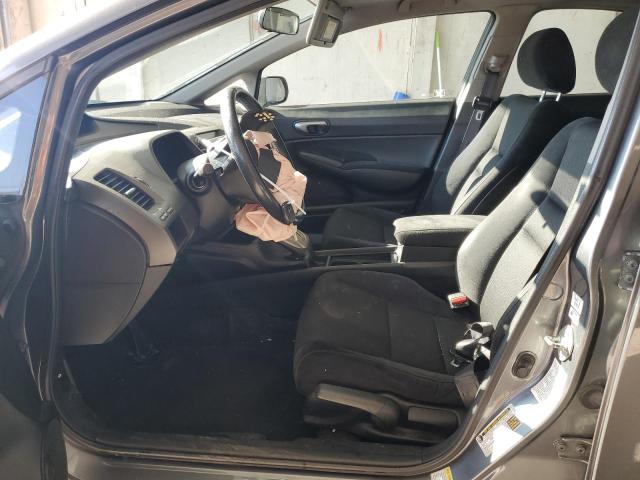 2HGFA1F61AH316059 - 2010 HONDA CIVIC LX-S Մոխրագույն լուսանկար 7
