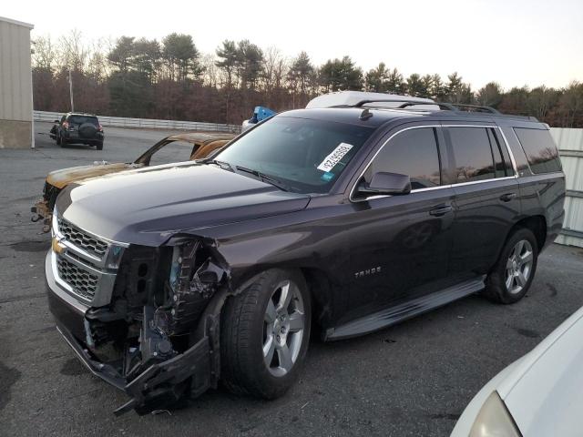 1GNSCBKC3FR154443 - 2015 CHEVROLET TAHOE C1500 LT GRAY photo 1