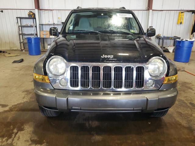 1J4GL48K86W167161 - 2006 JEEP LIBERTY SPORT BLACK photo 5