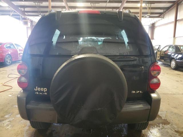 1J4GL48K86W167161 - 2006 JEEP LIBERTY SPORT BLACK photo 6