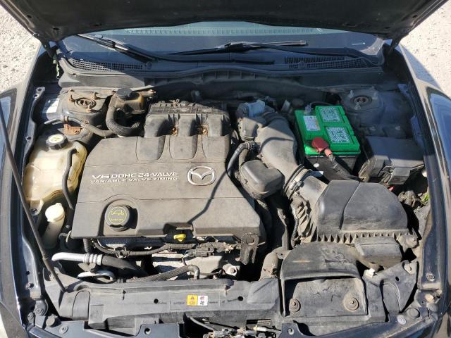 1YVHZ8CB4B5M02799 - 2011 MAZDA 6 S BLACK photo 11