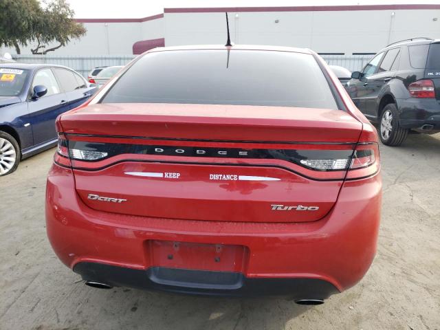 1C3CDFFH8GD822442 - 2016 DODGE DART SXT SPORT RED photo 6