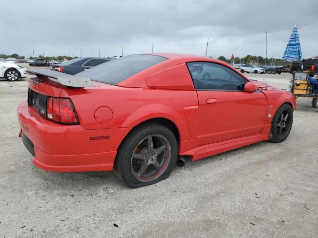 1FAFP42X12F134996 - 2002 FORD MUSTANG GT RED photo 3
