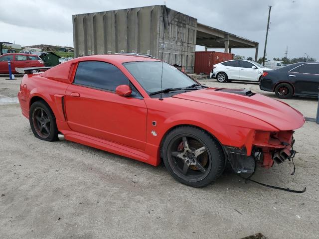 1FAFP42X12F134996 - 2002 FORD MUSTANG GT RED photo 4