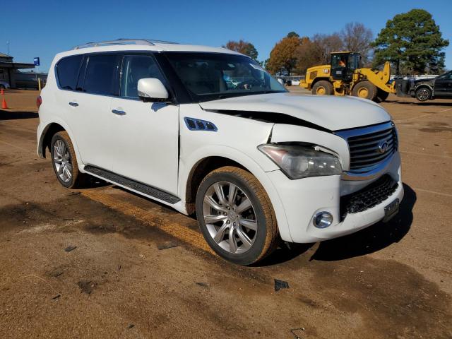 JN8AZ2NF7C9518033 - 2012 INFINITI QX56 WHITE photo 4