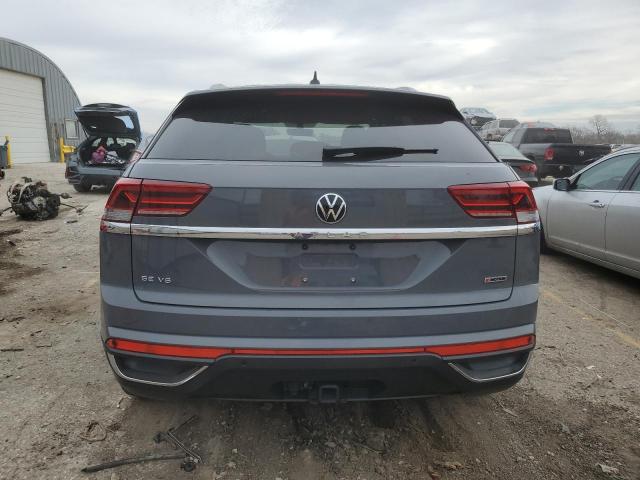 1V2HE2CAXNC225597 - 2022 VOLKSWAGEN ATLAS CROS SE GRAY photo 6