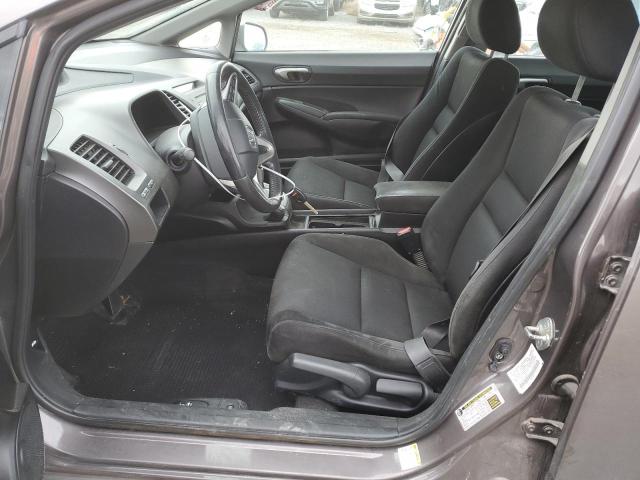 2HGFA1F66BH505257 - 2011 HONDA CIVIC LX-S GRAY photo 7