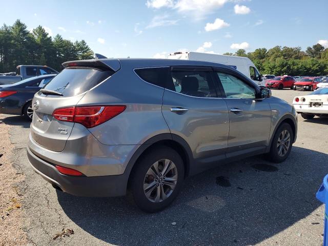 5XYZTDLB6EG146715 - 2014 HYUNDAI SANTA FE S GRAY photo 3