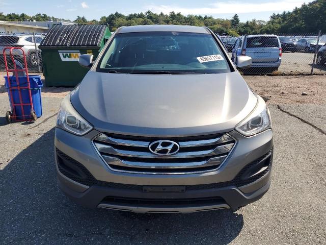 5XYZTDLB6EG146715 - 2014 HYUNDAI SANTA FE S GRAY photo 5