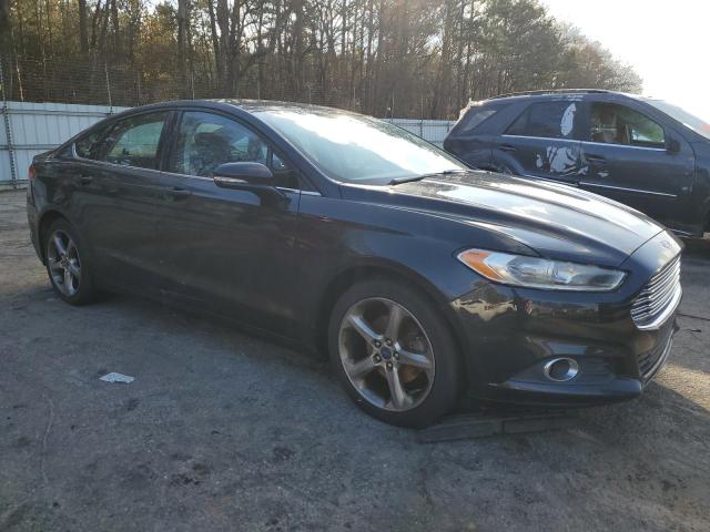 3FA6P0H90ER152737 - 2014 FORD FUSION SE BLACK photo 4