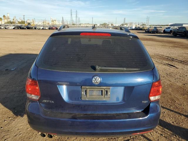 3VWPL7AJ9EM627447 - 2014 VOLKSWAGEN JETTA TDI BLUE photo 6