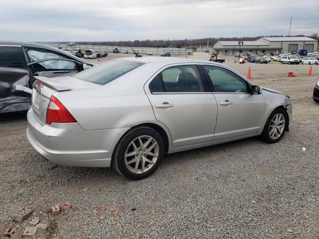 3FAHP0JA9CR405533 - 2012 FORD FUSION SEL SILVER photo 3