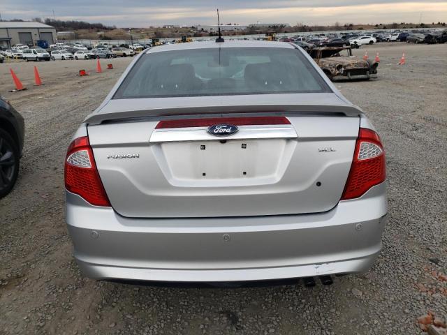 3FAHP0JA9CR405533 - 2012 FORD FUSION SEL SILVER photo 6