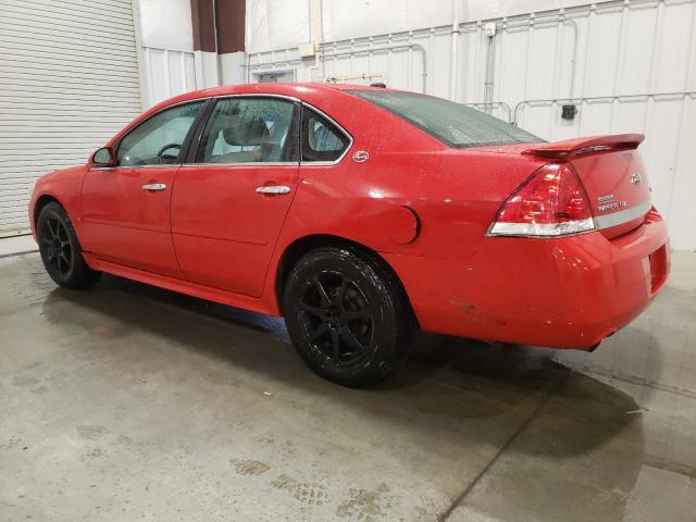 2G1WU57M591317397 - 2009 CHEVROLET IMPALA LTZ RED photo 2