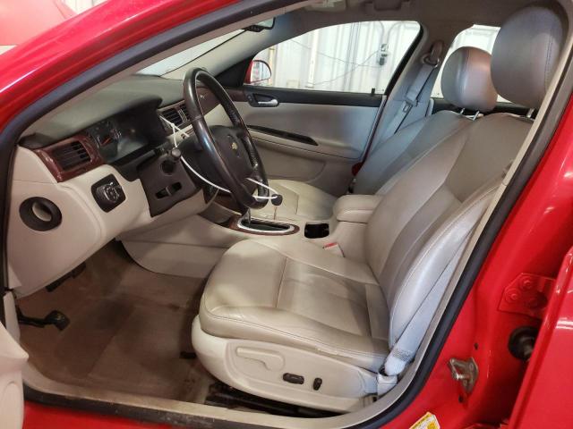 2G1WU57M591317397 - 2009 CHEVROLET IMPALA LTZ RED photo 7