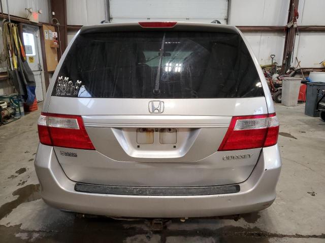 5FNRL38475B505629 - 2005 HONDA ODYSSEY EX SILVER photo 6