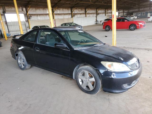 1HGEM22904L030770 - 2004 HONDA CIVIC EX BLACK photo 4