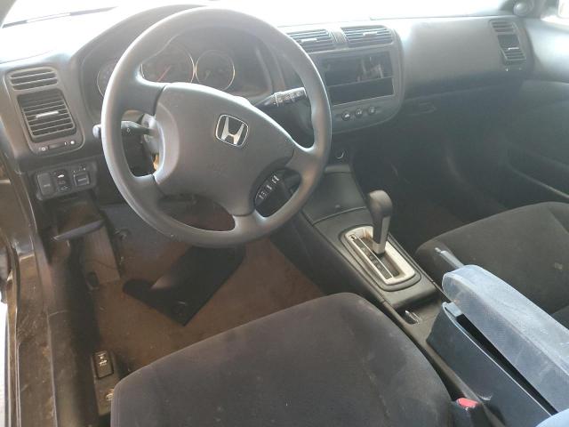 1HGEM22904L030770 - 2004 HONDA CIVIC EX BLACK photo 8