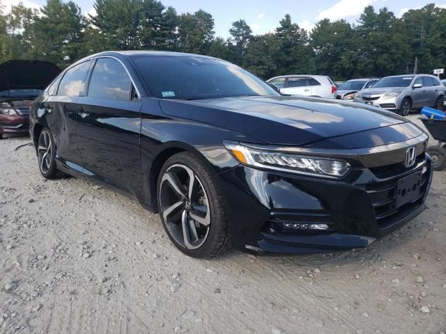 1HGCV1F34JA203394 - 2018 HONDA ACCORD SPORT BLACK photo 4