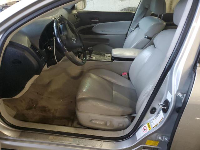 JTHCE96S480015767 - 2008 LEXUS GS 350 SILVER photo 7